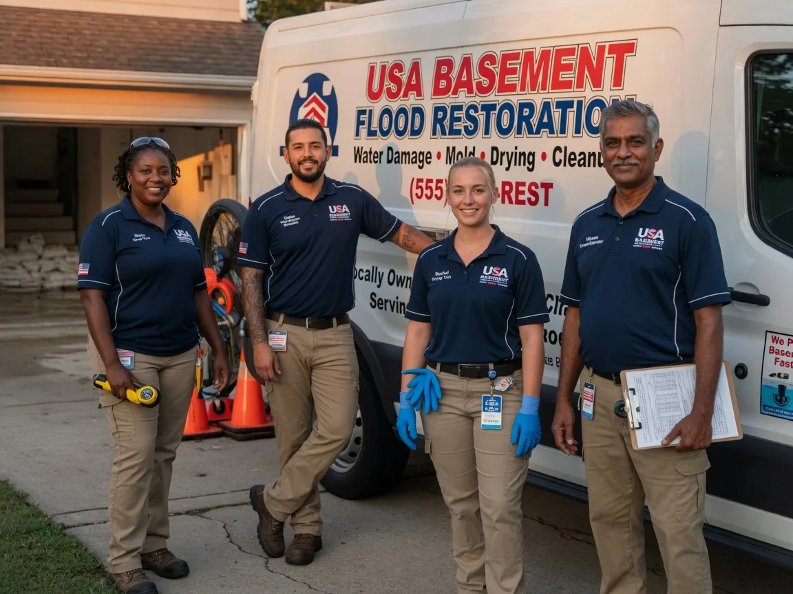 Basement Flood Cleanup company in Dennis, TX