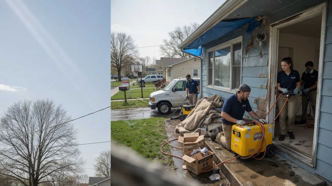 Basement Flood Cleanup in Dennis, TX near me